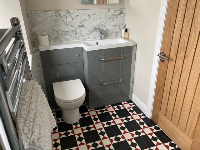 Sunnyside Cottage Bathroom, Grassington